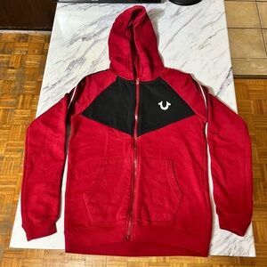 True Religion women’s hoodie size medium red